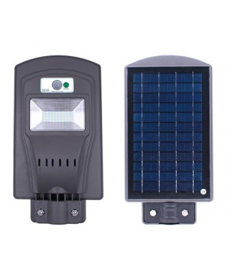 20W LED Solar Sensor Outdoor Light with Light Control and Radar Sensor Grey