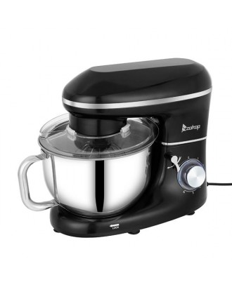 ZOKOP ZK-1504N Chef Machine 5.5L 660W Mixing Pot with Handle Black